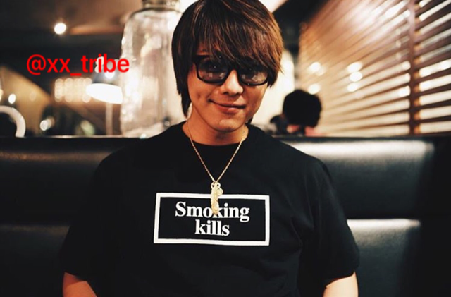 Takahiroがinstagramにて着用のsmoking Kill Tシャツのブランドは Exile Tribe 衣装 私服 最新情報